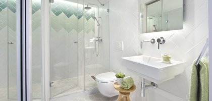 Особенности дизайна ванной комнаты маленького размера: советы (с фото)
