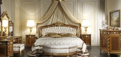 Спальня в итальянском стиле: особенности, интересные идеи с фото