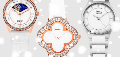 Белоснежные наручные часы – роскошный подарок для вас и ваших близких