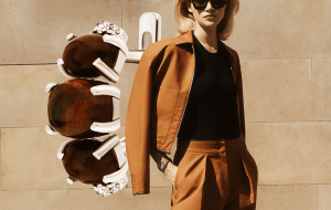 Коричневый – цвет роскоши в шелке, коже и украшениях