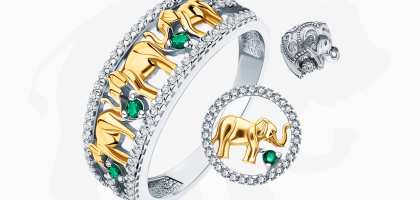 Что означает символ слона в украшениях и кому он приносит удачу