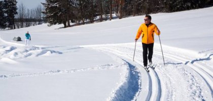 Как научиться кататься на беговых лыжах