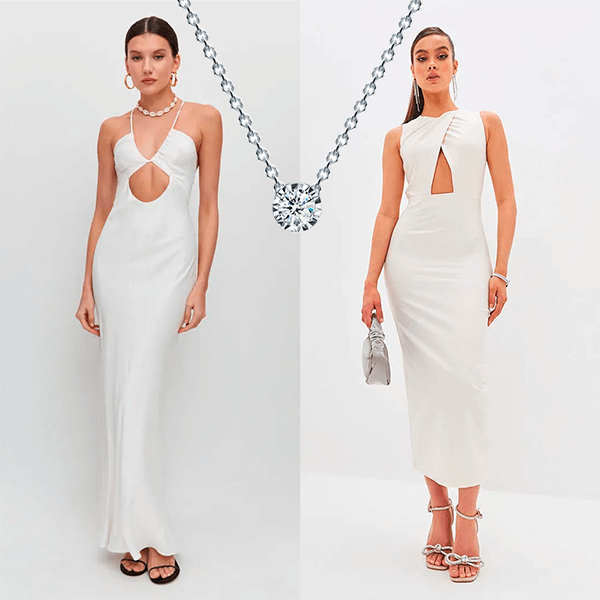 С кружевом, комбинация, ажурное: топ-20 белых платьев на лето
