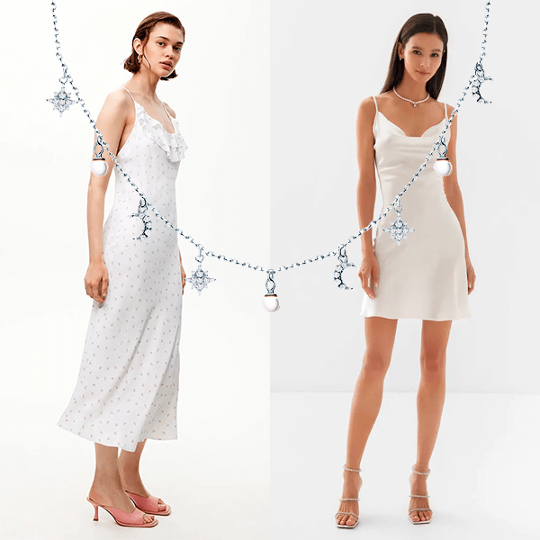С кружевом, комбинация, ажурное: топ-20 белых платьев на лето