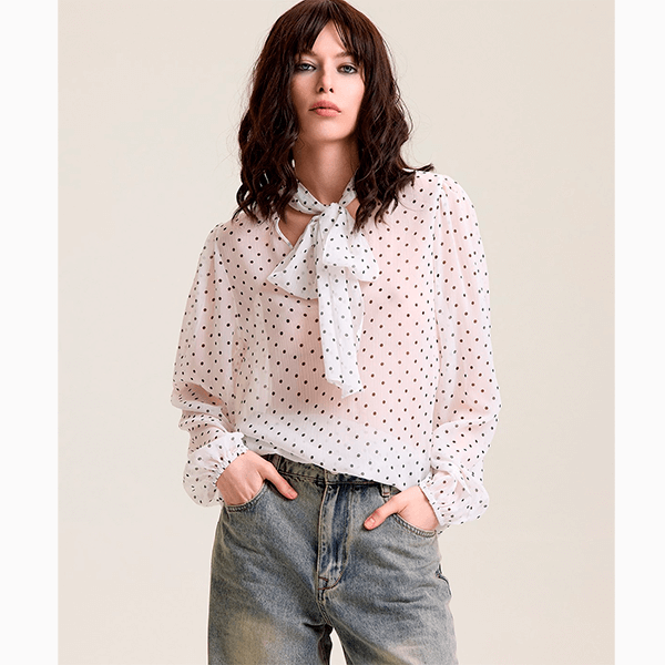 Принт в горох возвращается в моду