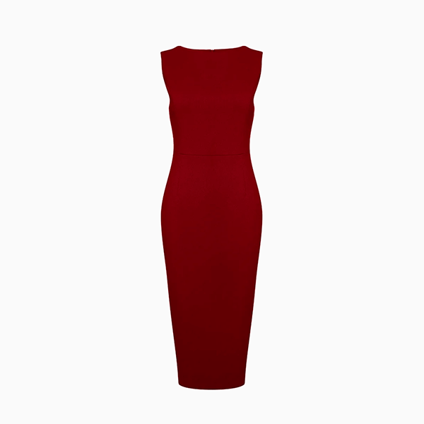 Этой осенью вам не обойтись без красного платья