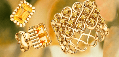 Цитрины – самые желанные камни ноября