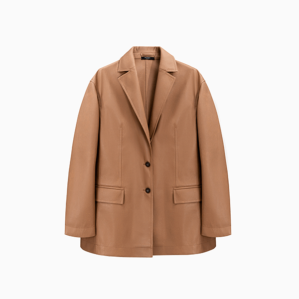 Горячая покупка на осень – кожаный пиджак