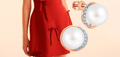 Этой осенью вам не обойтись без красного платья