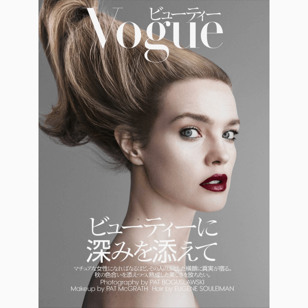 Наталья Водянова удивила необычной прической в фотосессии Vogue