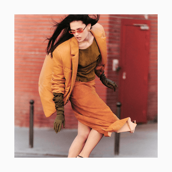 Горячая покупка на осень – кожаный пиджак