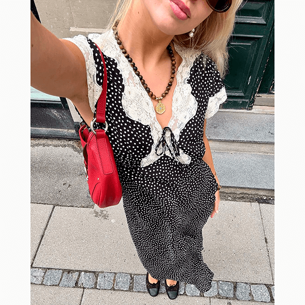 Принт в горох возвращается в моду