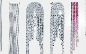 Этой осенью носим зрелищные серьги-нити, как на показах Fendi и Alaïa