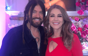 Элизабет Херли и Билли Рэй Сайрус обсуждают свадьбу