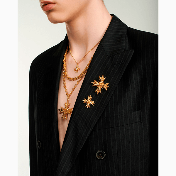 Мужские броши как вечернее украшение – да или нет?