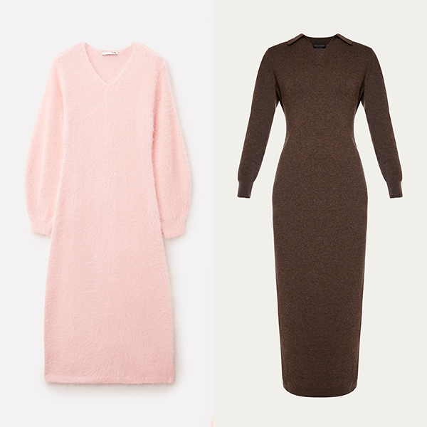 6 платьев на каждый день на осень и зиму