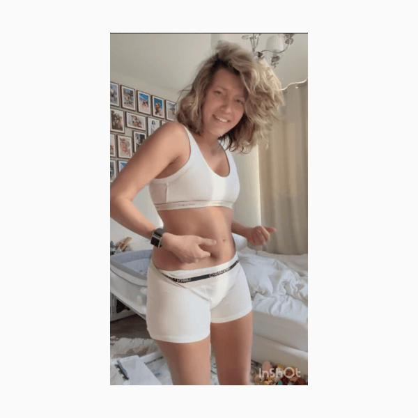 Регина Тодоренко показала тело после родов