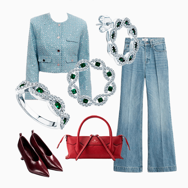 Сияйте! 5 лучших праздничных образов с пайетками