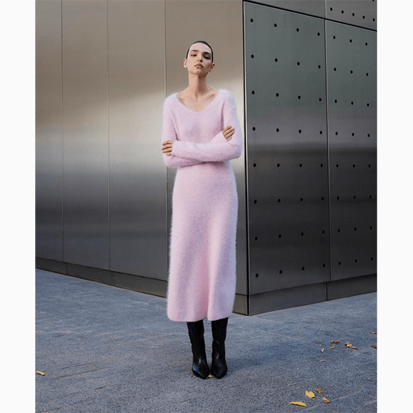 7 уютных платьев для холодного времени года