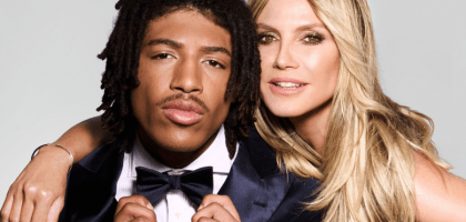 Хайди Клум снялась с сыном для обложки журнала