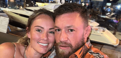 Конор Макгрегор женился после 17-летнего романа