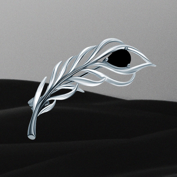 Украшения с черными камнями – специально для тех, кто планирует одеваться в черное с ног до головы