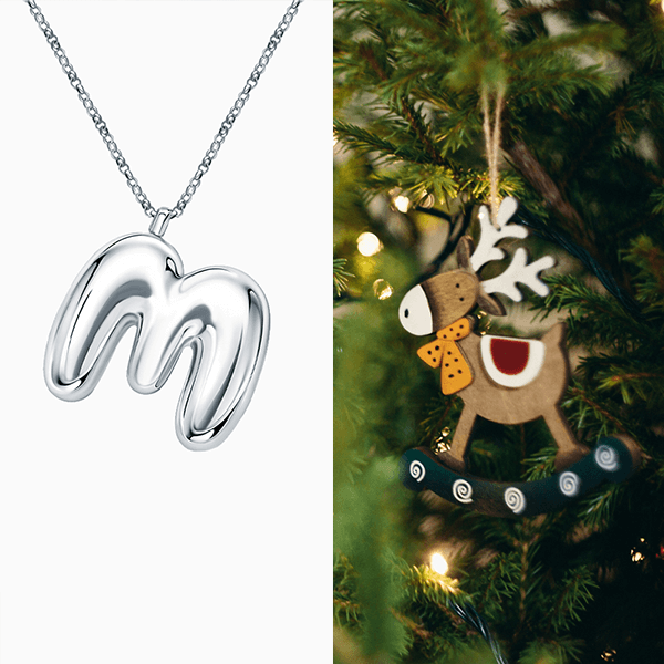 Классная идея для подарка на Новый год – 2026: украшения с буквами и цифрами