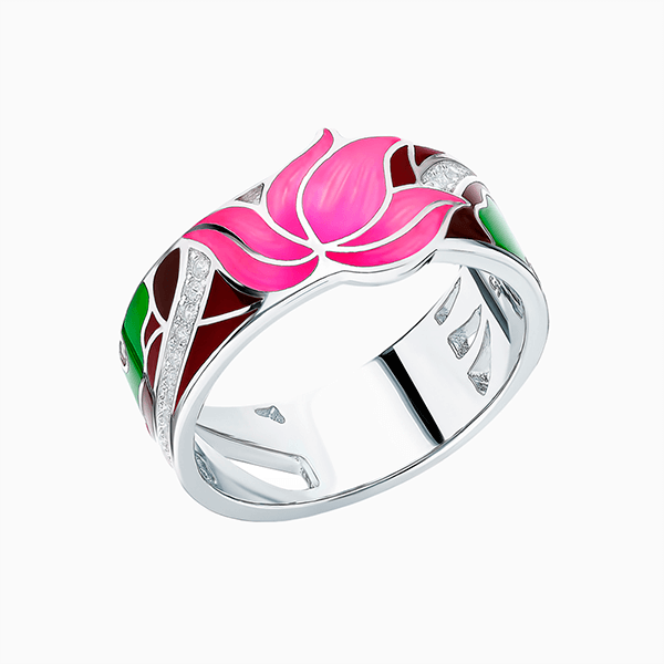 Крупные кольца с цветами – зрелищные украшения для любого праздника или вечеринки