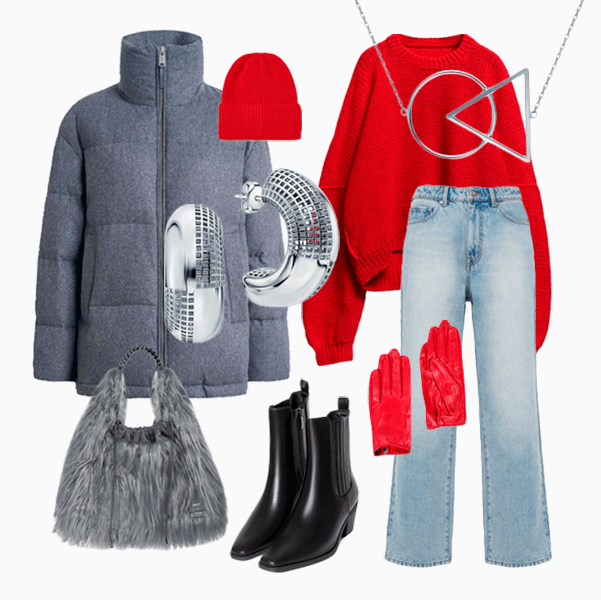 Универсальный вариант: 3 нескучных образа с пуховиками