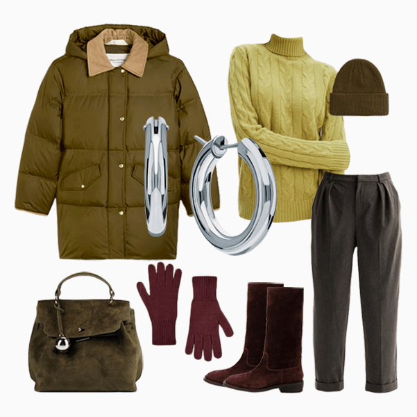 Универсальный вариант: 3 нескучных образа с пуховиками