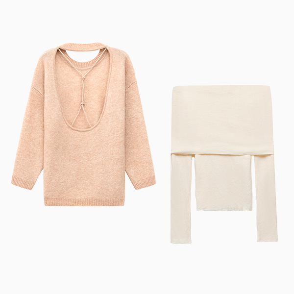 Лайфхак сезона: носим свитер самыми разными способами этой зимой