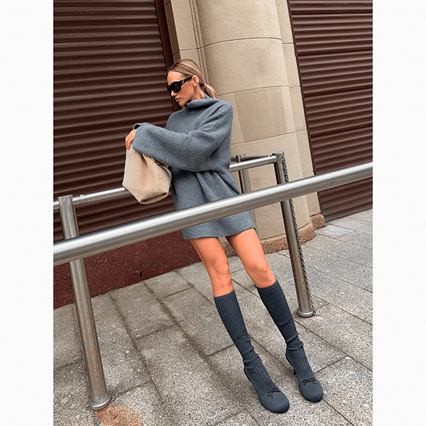 7 уютных платьев для холодного времени года