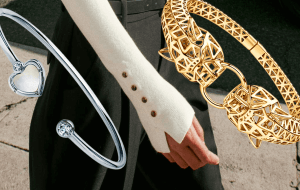 Носите браслеты поверх рукавов – зимой это смотрится очень стильно