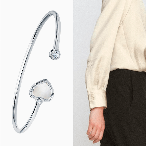 Носите браслеты поверх рукавов – зимой это смотрится очень стильно