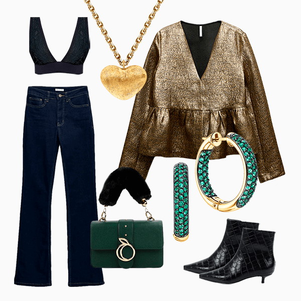 Все оттенки красного, оранжевого и золотого: собираем образы в цветах хозяйки года