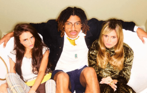 Хайди Клум снялась со своими детьми для глянца