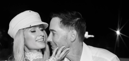 Пэрис Хилтон и ее муж устроили повторный обмен свадебными клятвами