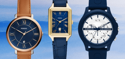 Синий – самый модный цвет в мире наручных часов сейчас