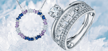 Ювелирное комбо с кристаллами, которое выглядит эффектно