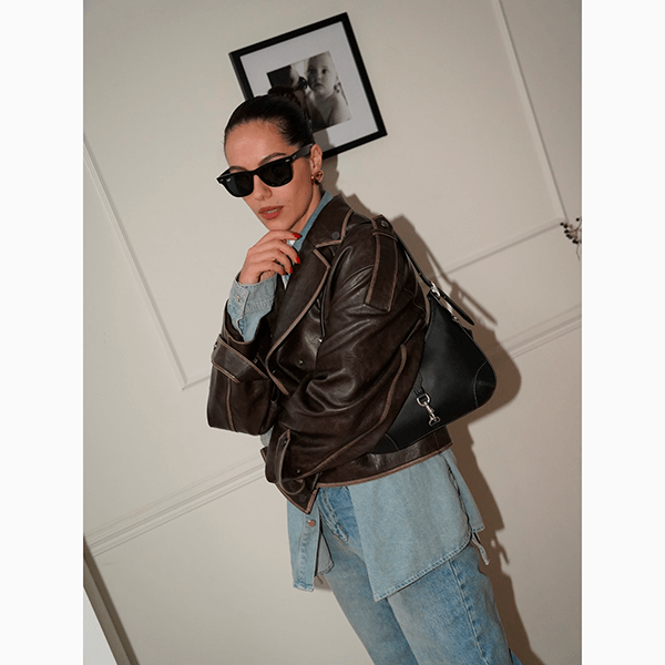 Голубой и коричневый – самое стильное цветовое сочетание этой зимы