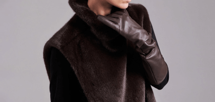 Манишки, палантины и воротники: как носить ультрамодные меховые аксессуары