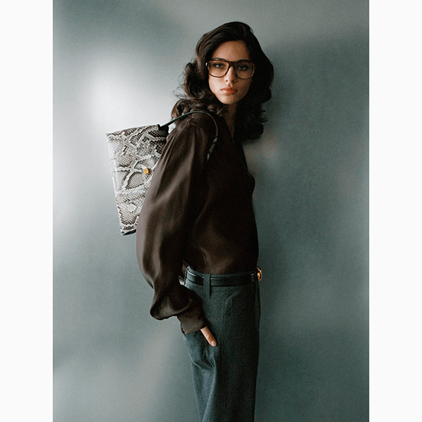 Устали от леопарда? Попробуйте змеиный принт, раз уж он снова актуален