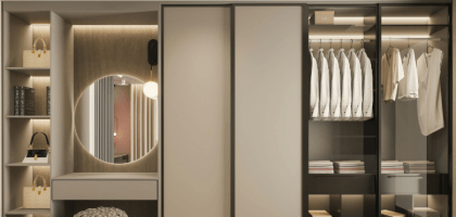 Гардеробная в хрущевке: идеи и полезные советы