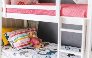 Как грамотно поделить пространство в детской комнате для двоих детей