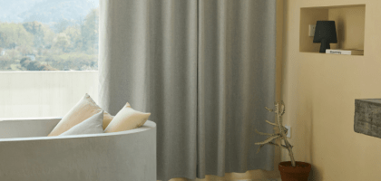 Как расширить пространство комнаты с помощью штор