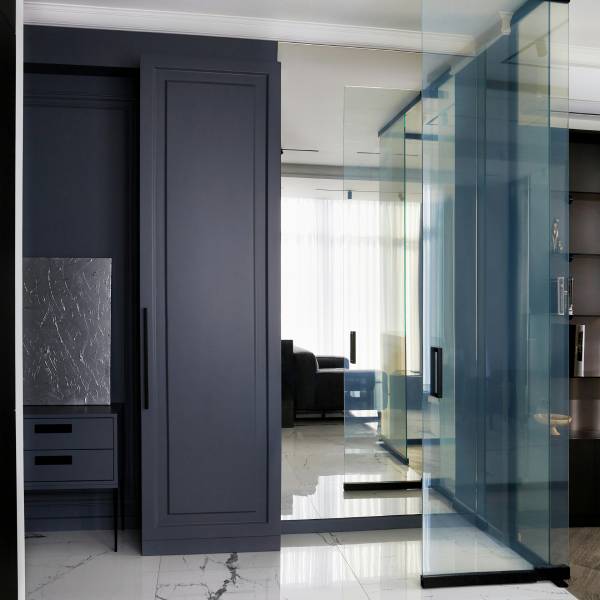 Стеклянные перегородки в квартире