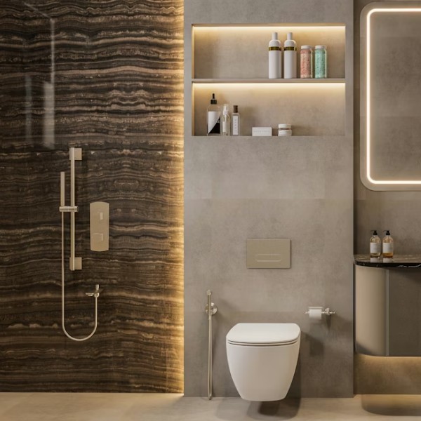 Скрытая сантехника или открытое решение для быстрого доступа