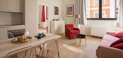 Как зонировать студию без стен и перегородок