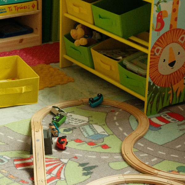 Как грамотно поделить пространство в детской комнате для двоих детей