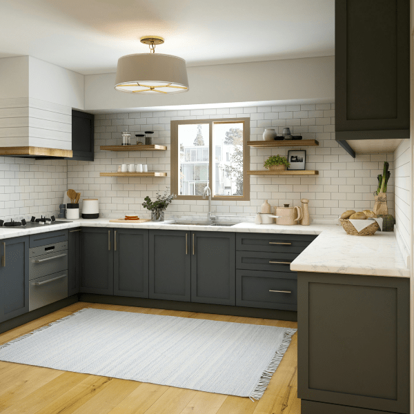 Матовая или глянцевая кухня: что практичнее для хозяйки